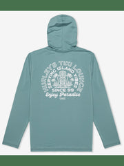 Hybrid UPF Hooded Long Sleeve - Artillery
