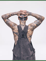Hurley x Travis Barker Backstage Wide Overall - Black