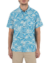 Rincon Short Sleeve Printed Shirt - Blue