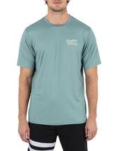 Hybrid UPF Short Sleeve Rashguard - Khaki Green