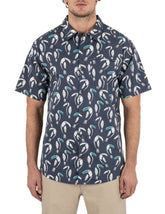 One & Only Lido Stretch Short Sleeve Shirt - Grey