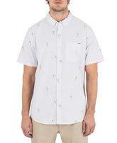 One & Only Stretch Print Short Sleeve Shirt - White Multi
