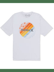 Linear Palm Short Sleeve - White