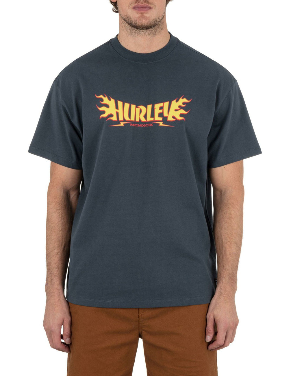 Burnt Short Sleeve - Iron Ore