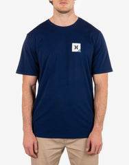 Everyday Corner Short Sleeve - Midnight Aqua