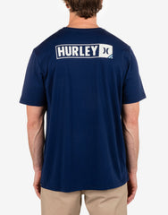 Everyday Corner Short Sleeve - Midnight Aqua