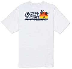 Everyday Sun Stripes Short Sleeve - White