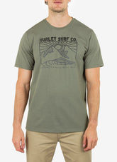 Everyday H2O Dri Horizon Line Slub - Army