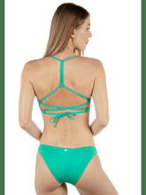 Solid Reversible Moderate Bikini Bottom - Opal