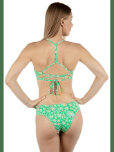 Pop Blooms Reversible Cheeky Hipster Bikini Bottom - Grass