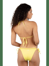 Macrame Cheeky Side Tie Bikini Bottom - Mimosa
