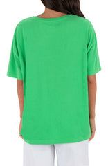 Ex Libris Boyfriend Tee - Island Green