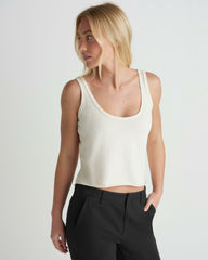 California Tank - Off White