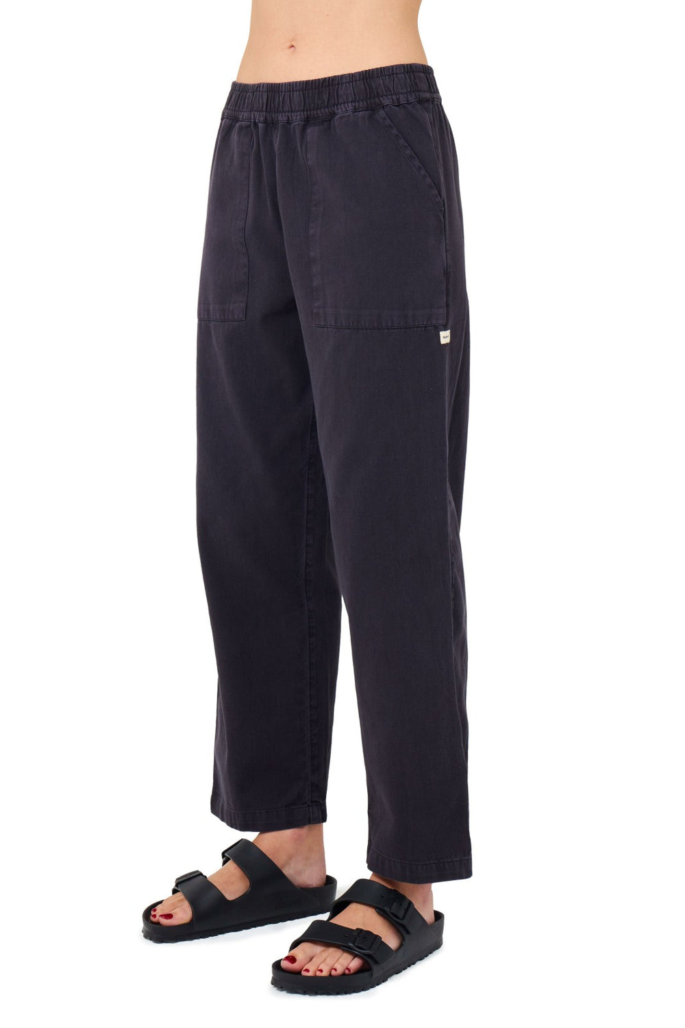 Wavy Days Pant - Off Black