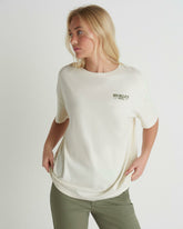 Exodos Boyfriend Tee - Off White