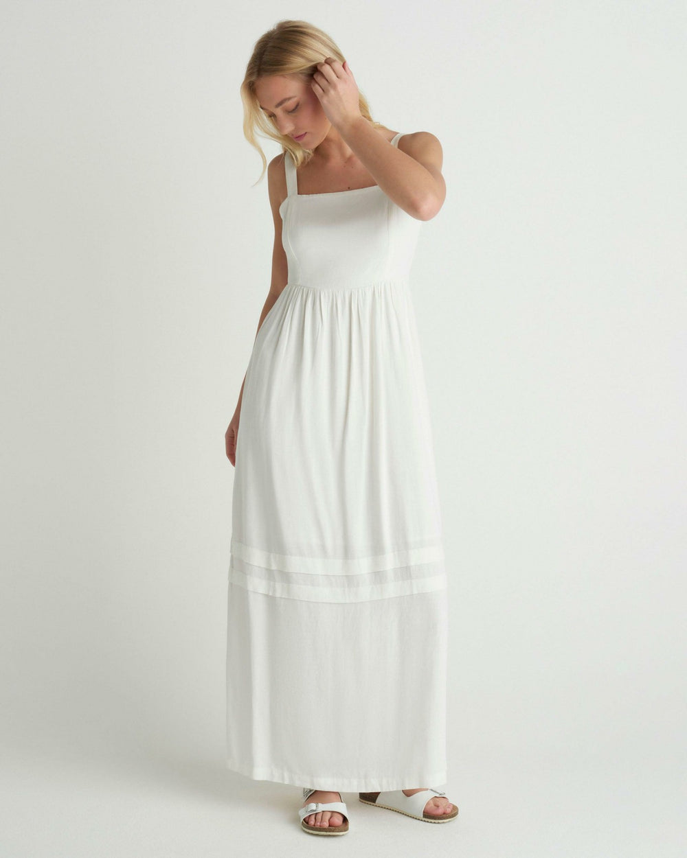 Sunny Days Maxi Dress - Off White