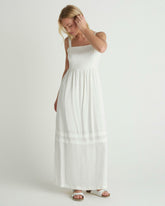 Sunny Days Maxi Dress - Off White