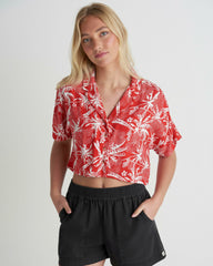 Getaway Short Sleeve - Float Red