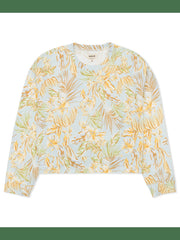 Fall Palms Boxy Crew - Starlight Blue