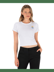 Burgeon Baby Tee - White