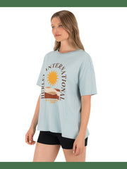Death Valley Boyfriend Tee - Starlight Blue
