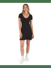 Gem Dress - Off Black