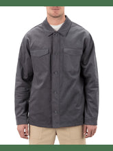 Lido Cord Long Sleeve Overshirt - Ion Grey