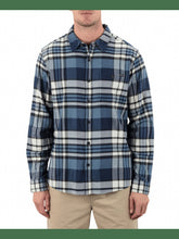 Portland Stretch Flannel Long Sleeve - Grey Teal