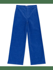 Urban Charm Wide Leg Pant - Ocean Blue