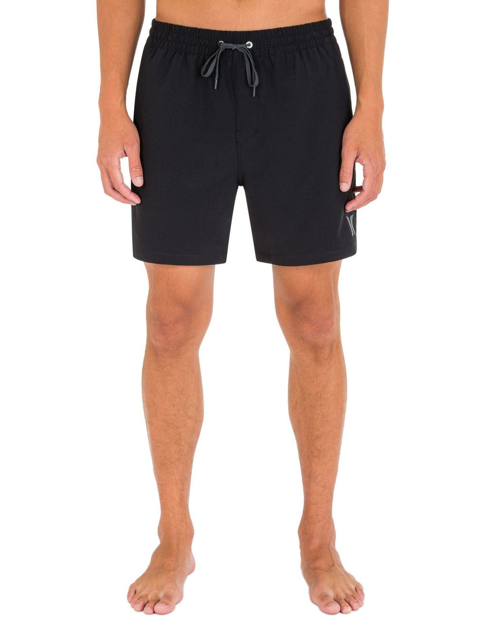 One And Only Solid Volley Boardshort 17" - Black