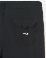 One and Only Solid Boardshort 20" - Black