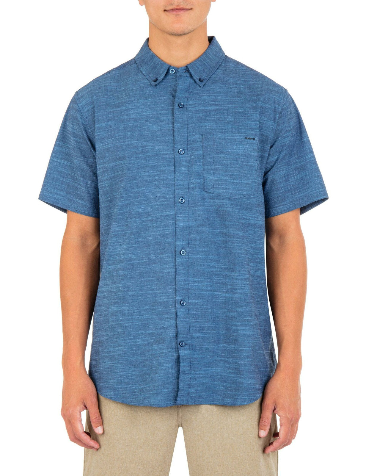 One And Only Stretch Short Sleeve Shirt - Obsidian