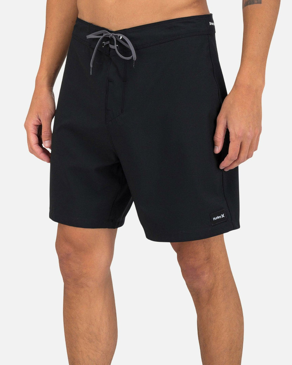 Phantom-Eco One And Only Solid 18" Boardshort - Black