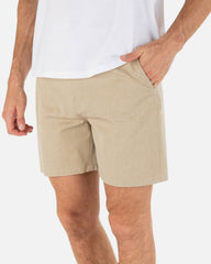 Phantom Heather Walkshort 18" - Khaki