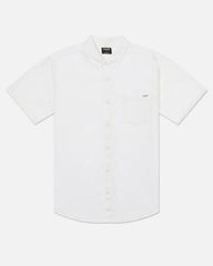 One And Only Stretch Short Sleeve Shirt - White Heather