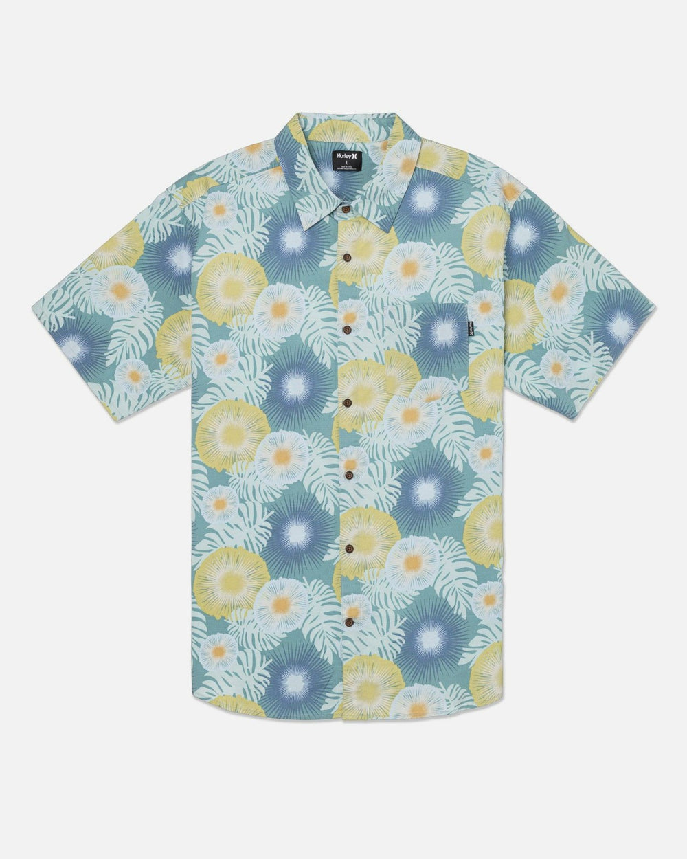 One And Only Lido Stretch Short Sleeve Shirt - Artillery