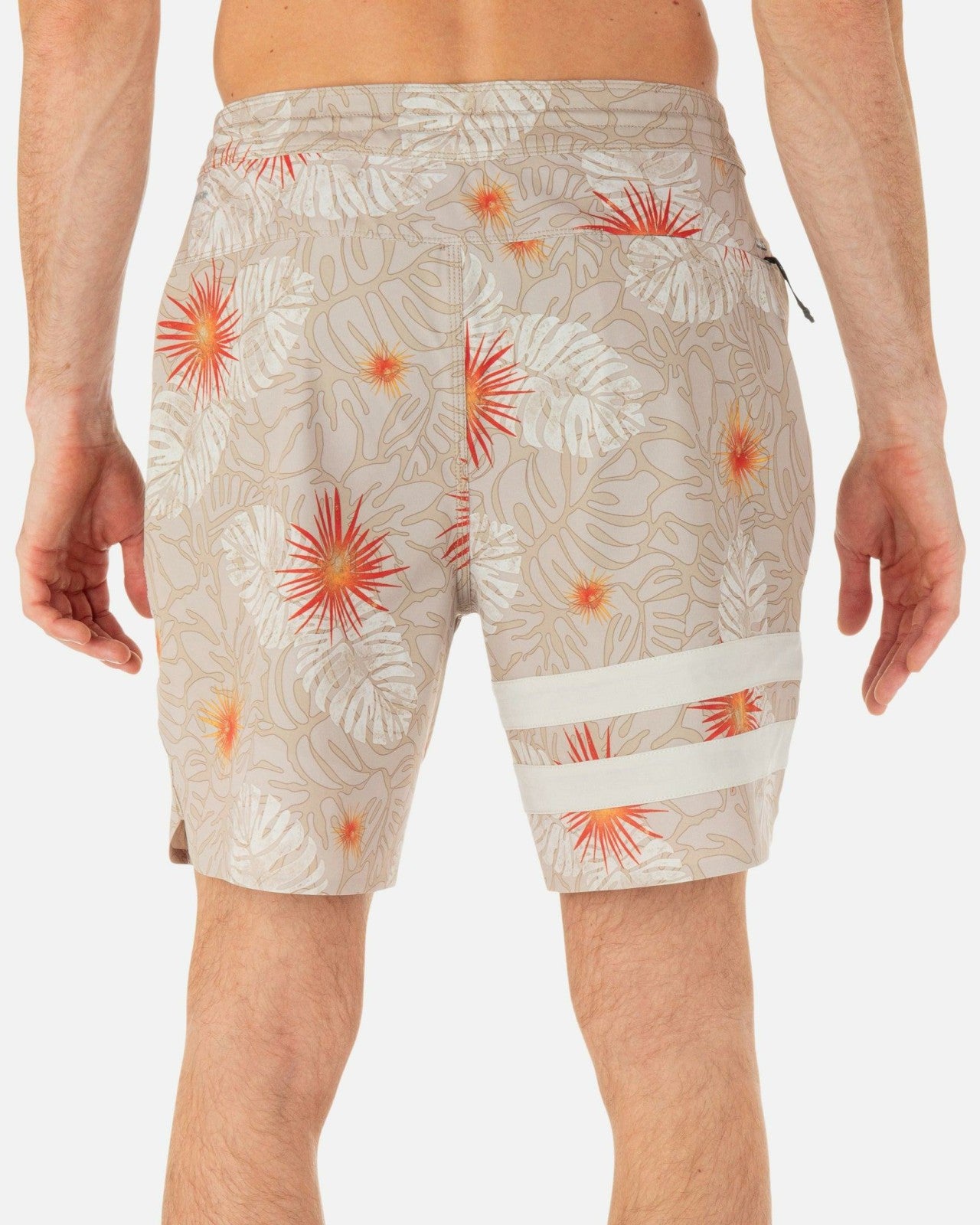 PHANTOM BLOCK PARTY RENEGADE BOARDSHORT 18" - Khaki