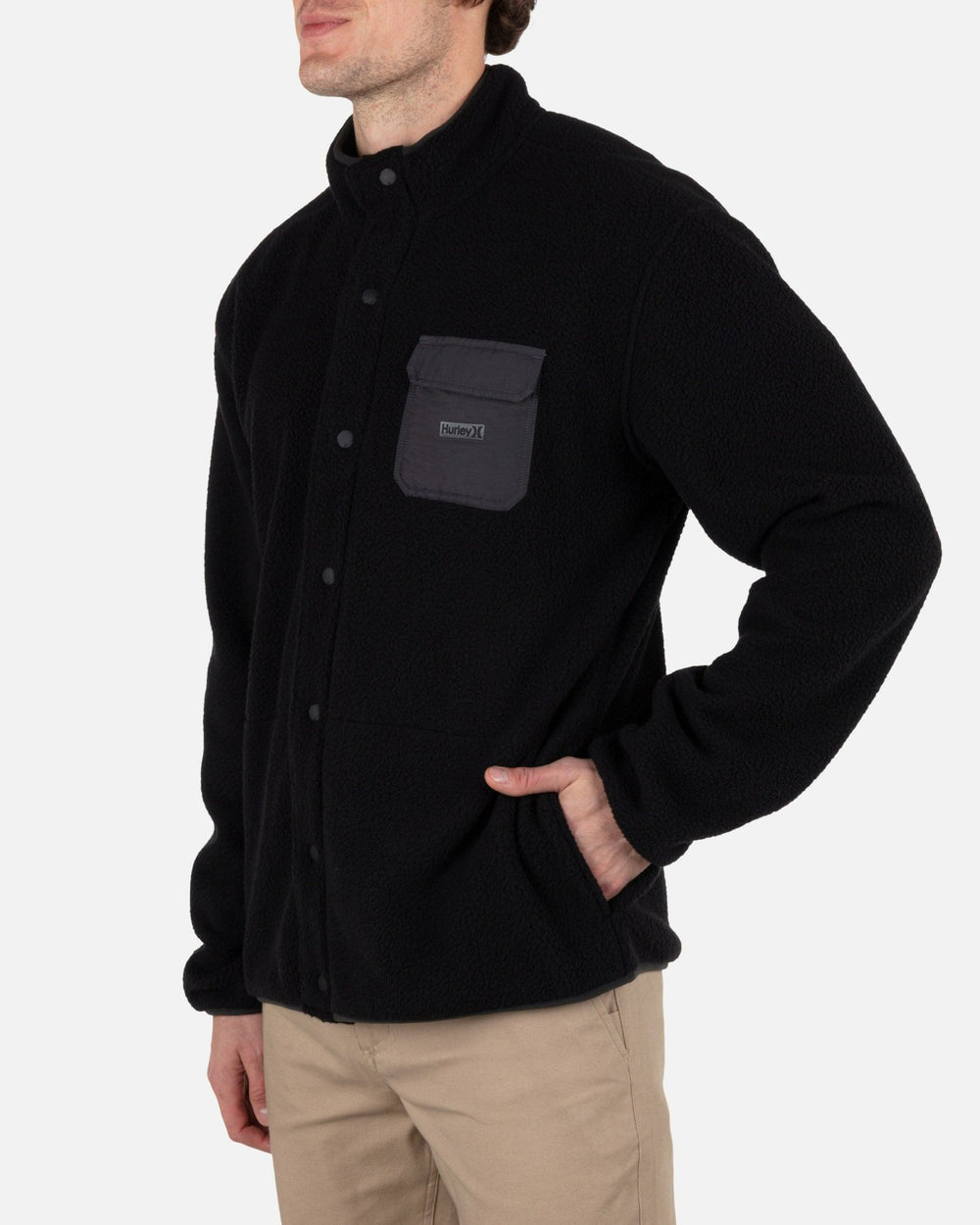 Woodland Burrito Snap - Black