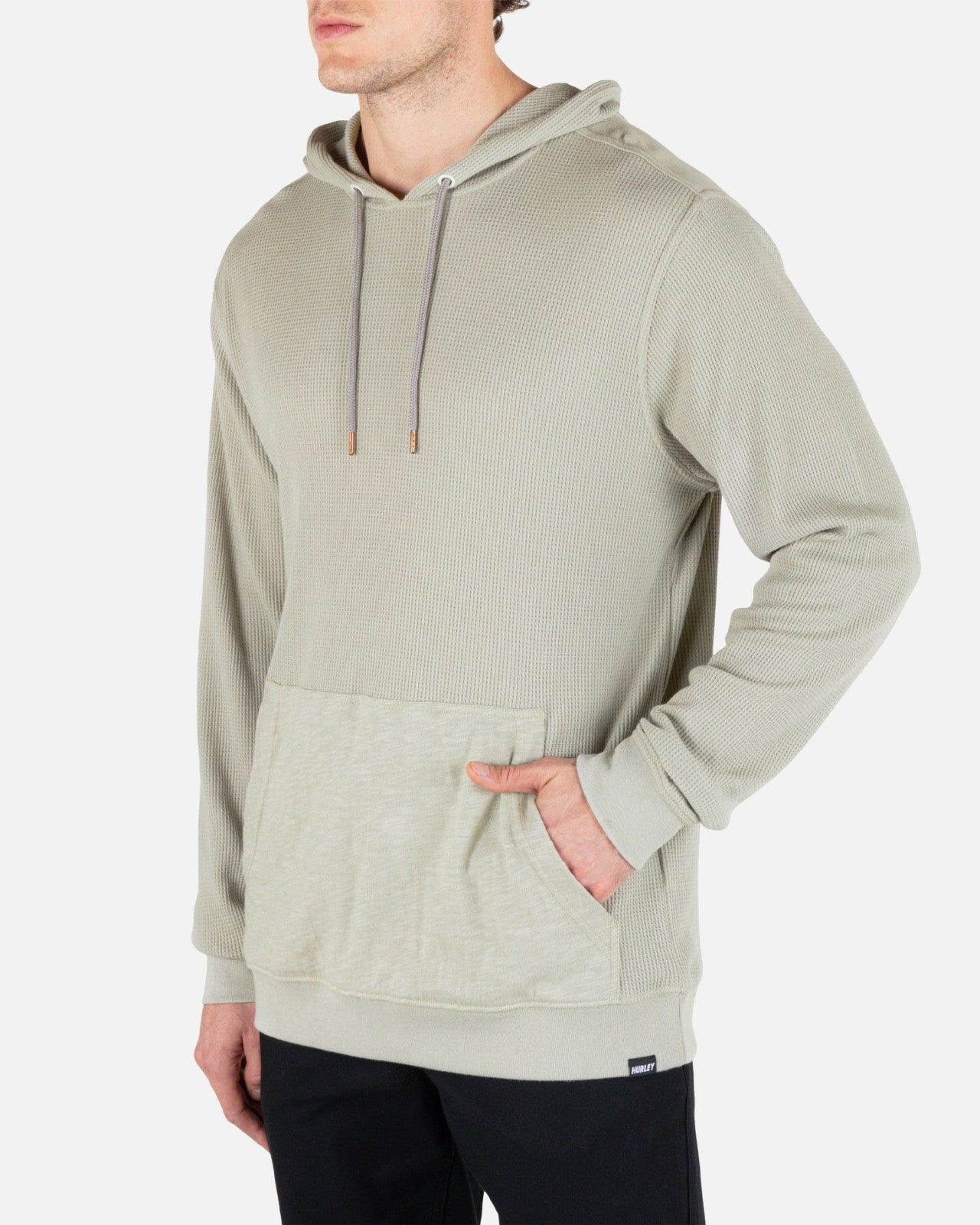 Felton Thermal Long Sleeve Hoodie - Sandstorm