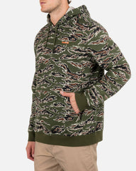 Forest Camo Pullover - Charcoal Fern