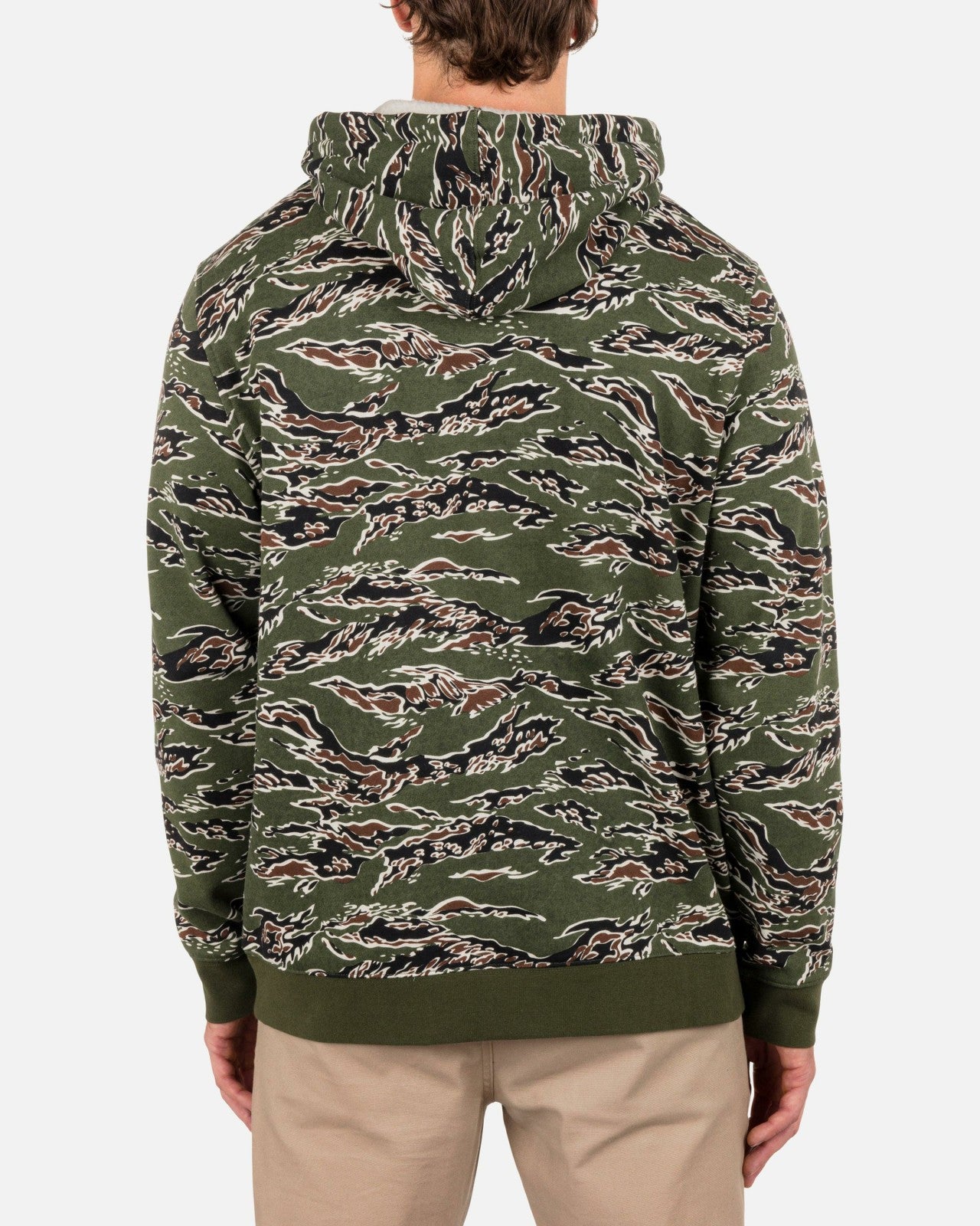 Forest Camo Pullover - Charcoal Fern