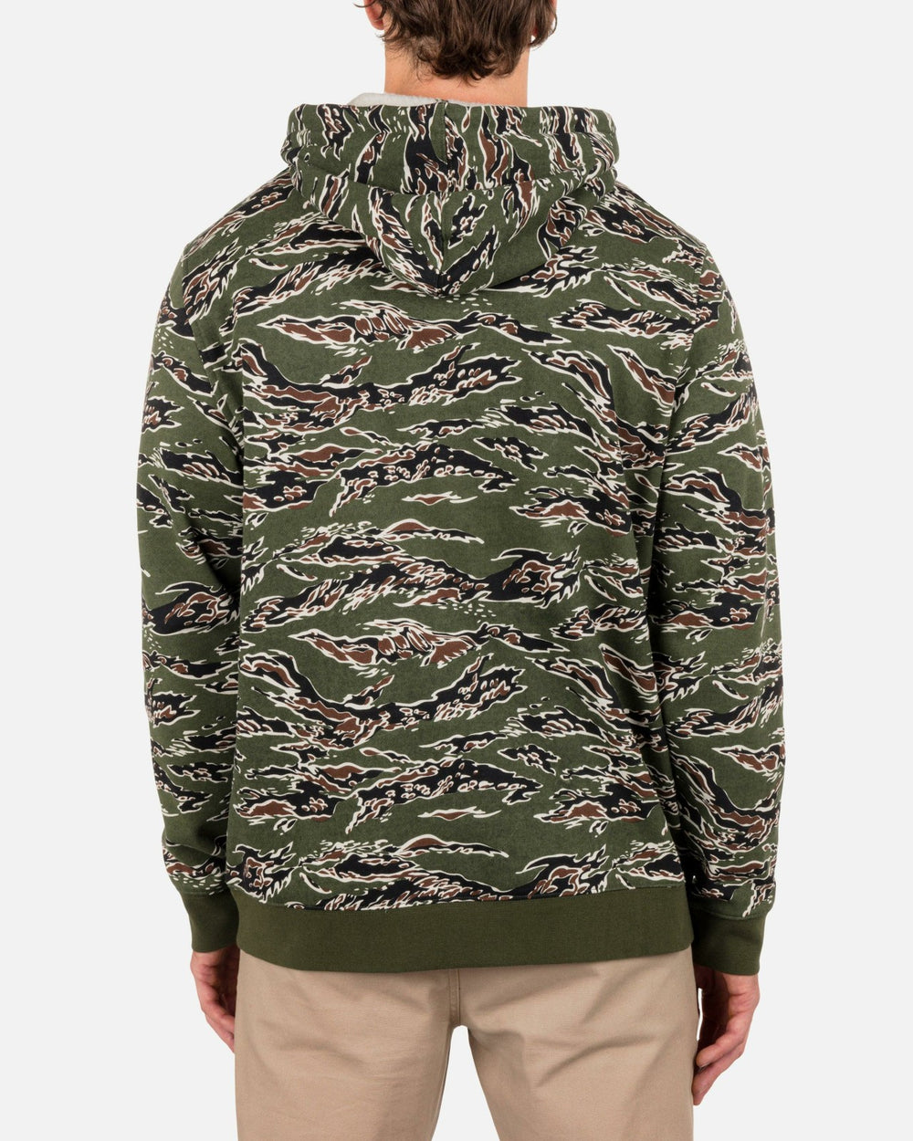 Forest Camo Pullover - Charcoal Fern
