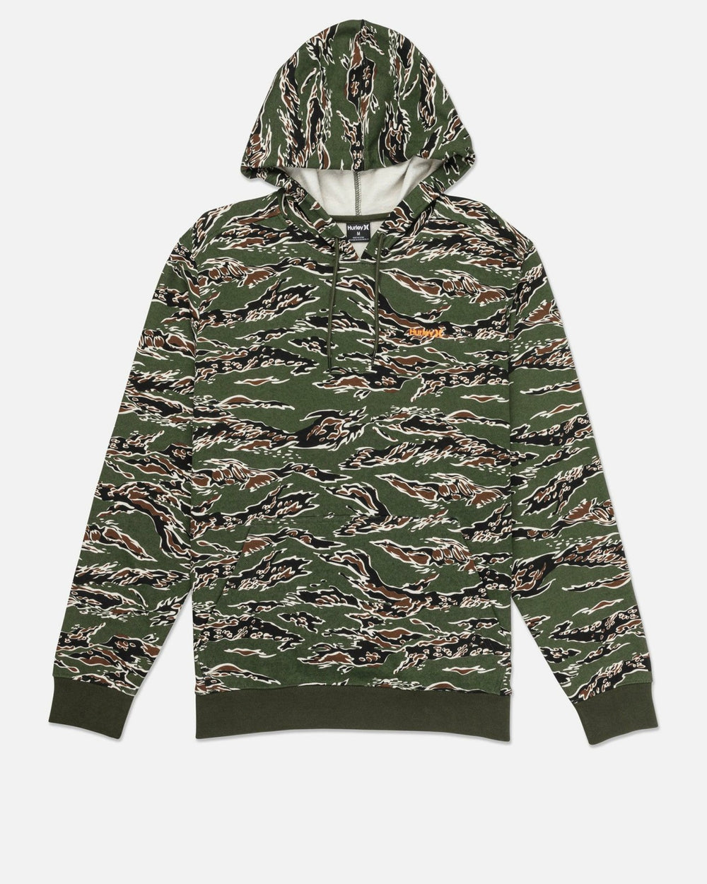 Forest Camo Pullover - Charcoal Fern
