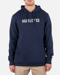 The Box Slub Pullover - Midnight Aqua