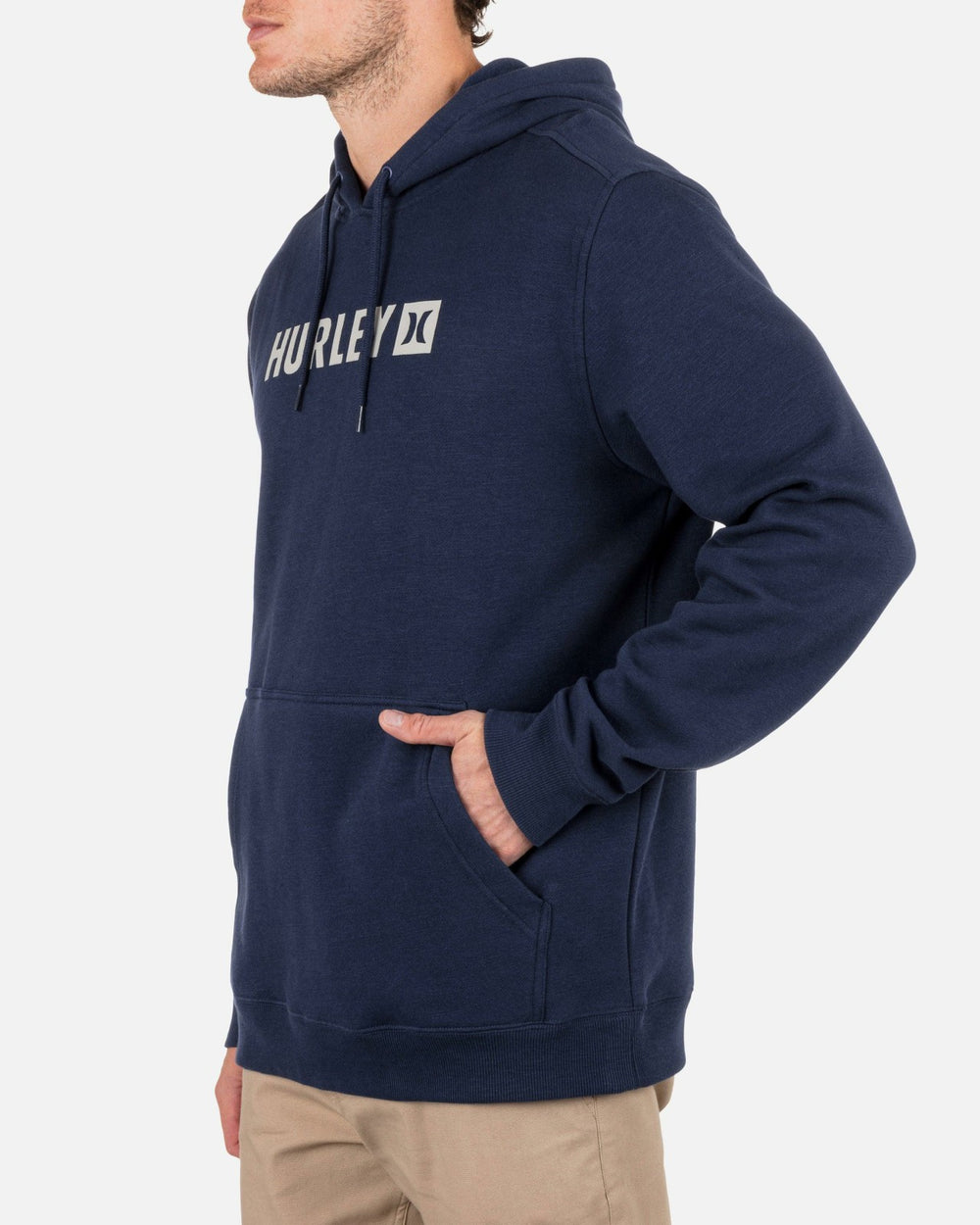 The Box Slub Pullover - Midnight Aqua