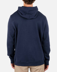The Box Slub Pullover - Midnight Aqua