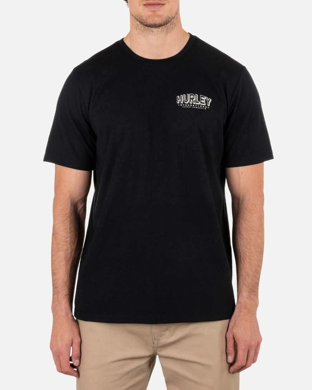 Everyday H2O-Dri Top Arch Slub Short Sleeve - Black