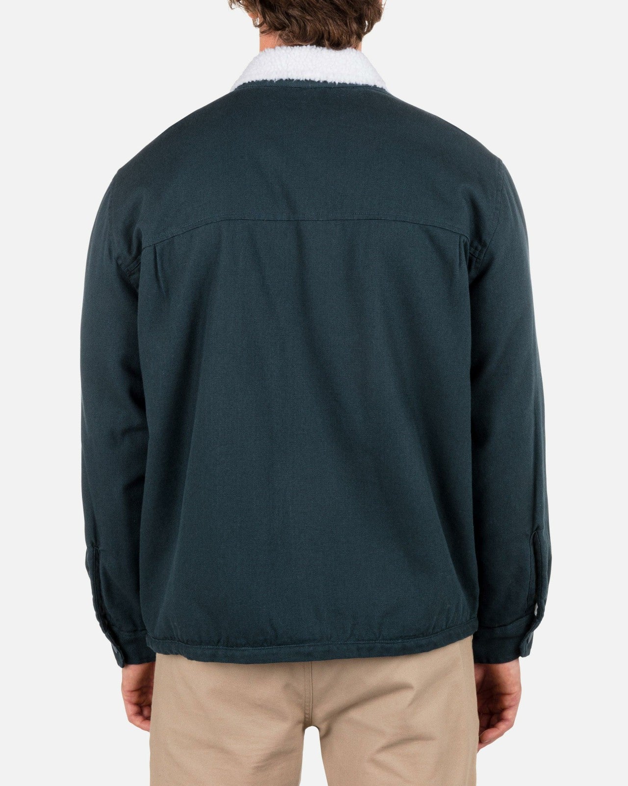 Industry Sherpa Lined Canvas Long Sleeve - Armored Navy