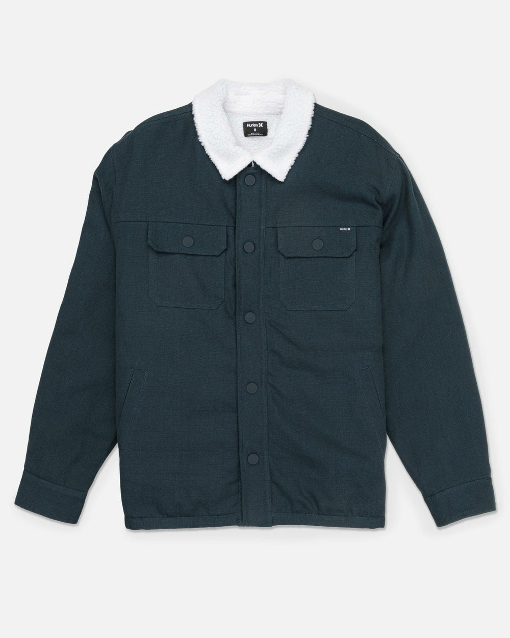 Industry Sherpa Lined Canvas Long Sleeve - Armored Navy