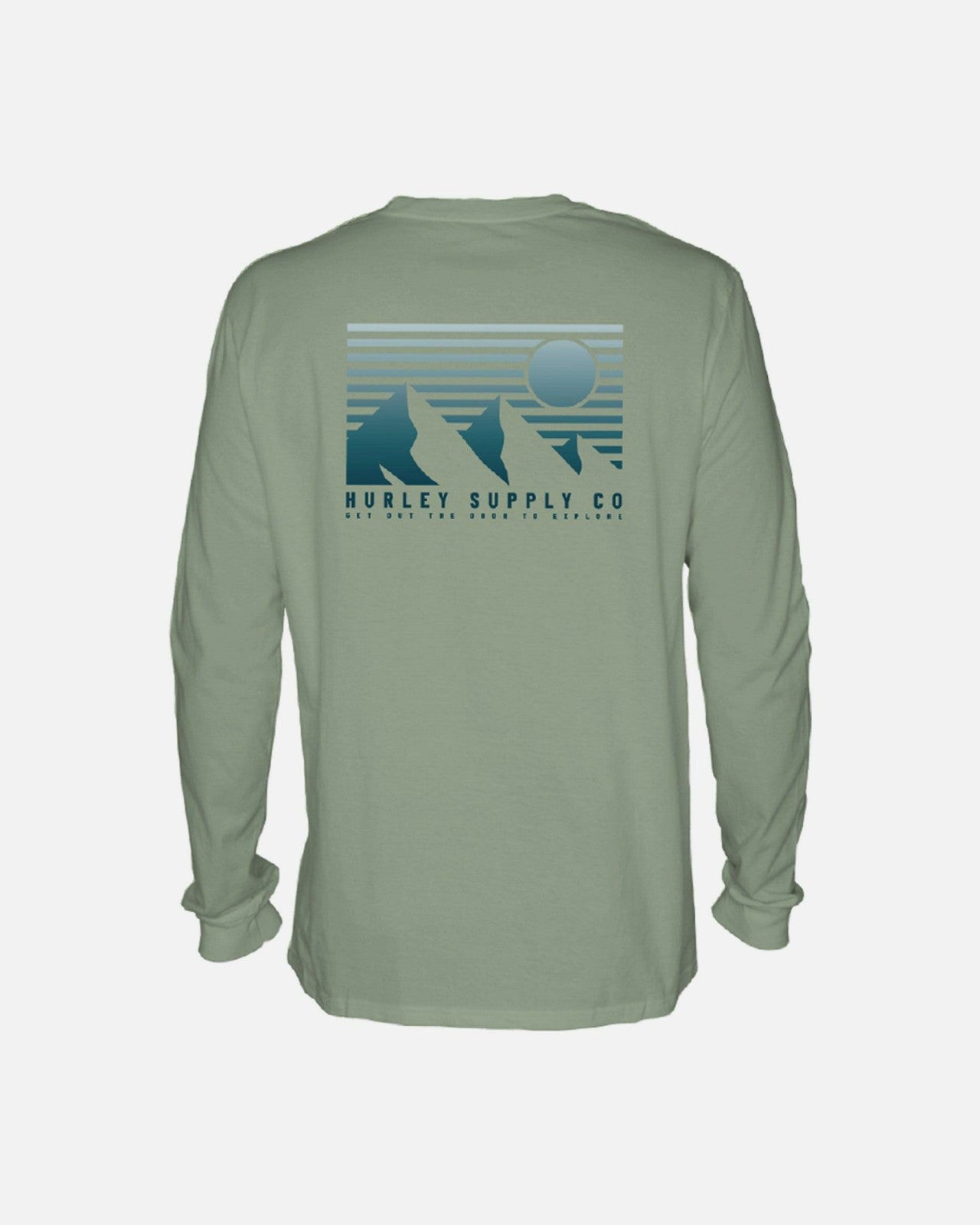 Everyday Explore 3 Peaks Long Sleeve Tee - Heavy Meadow